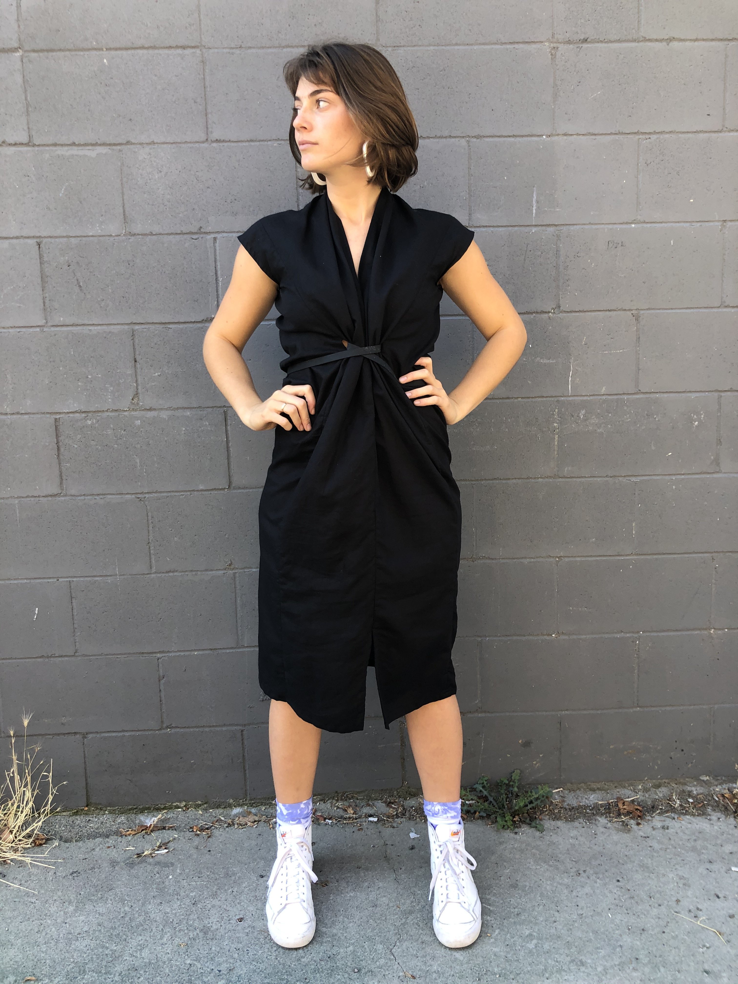 Miranda Bennett Linen Knot Dress 