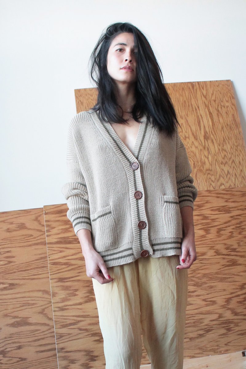 Colorant Arias Cardigan - Stripe