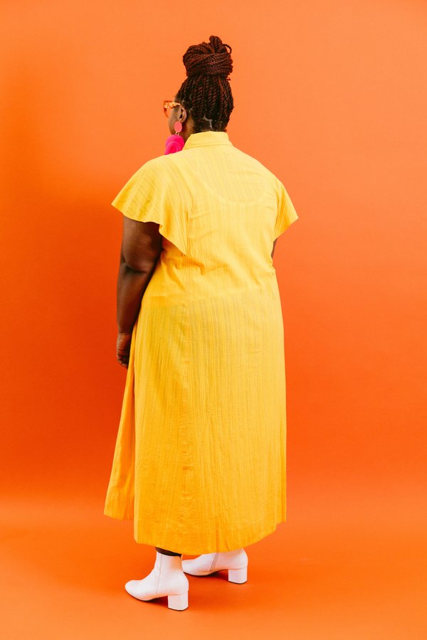 Mara Hoffman Aimilios Dress - Saffron Mara Hoffman Aimilios Dress - Saffron