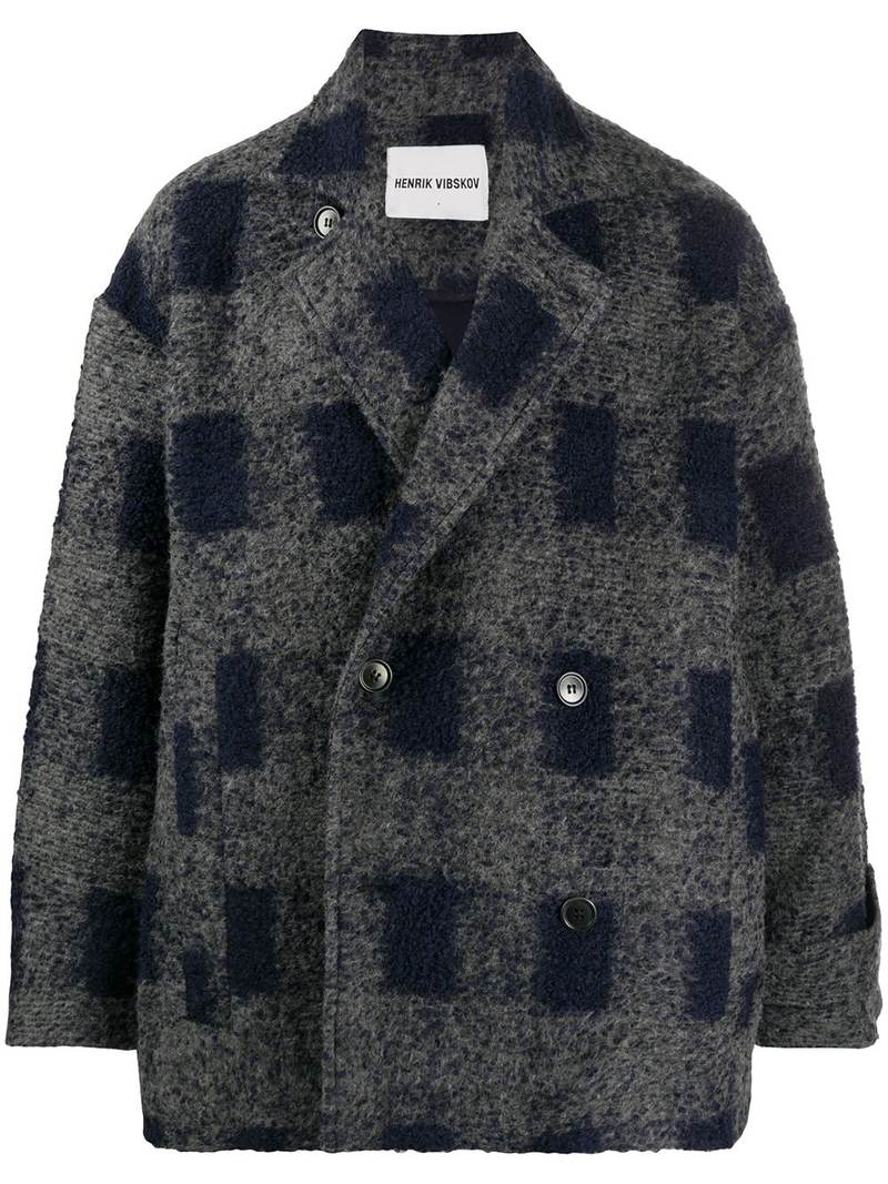 Henrik Vibskov Plumber Jacket - Blueberry Shake | Garmentory
