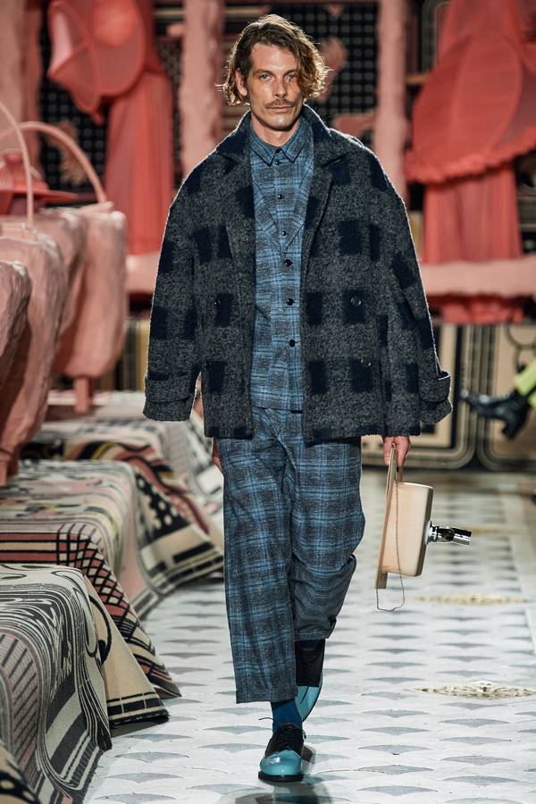 Henrik Vibskov Plumber Jacket - Blueberry Shake | Garmentory