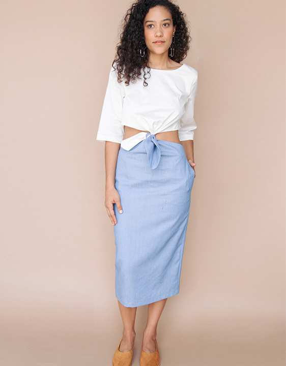 Seching Tie Dress Seching Tie Dress