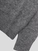 Samsoe & Samsoe Eta Crew Neck Sweater - Dark Grey Melange - Thumbnail 6