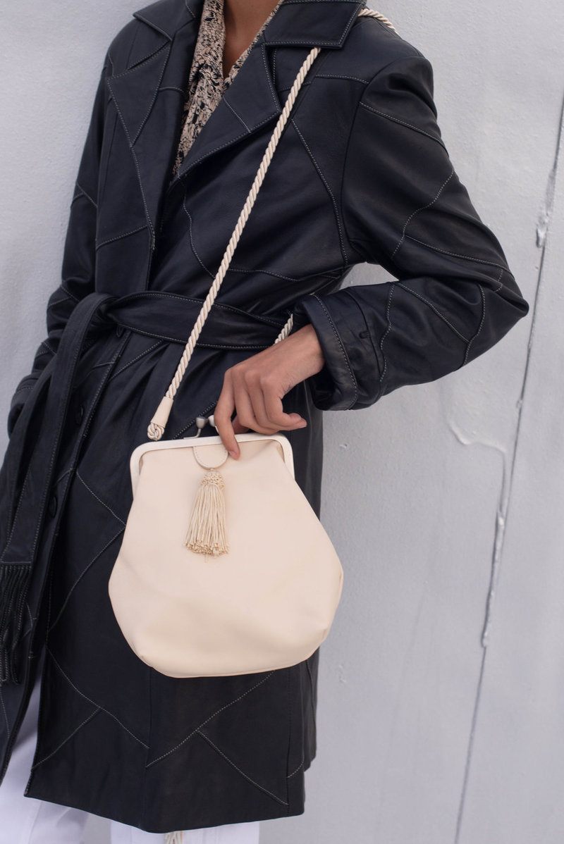 Maryam Nassir Zadeh Uma Bag - Cream