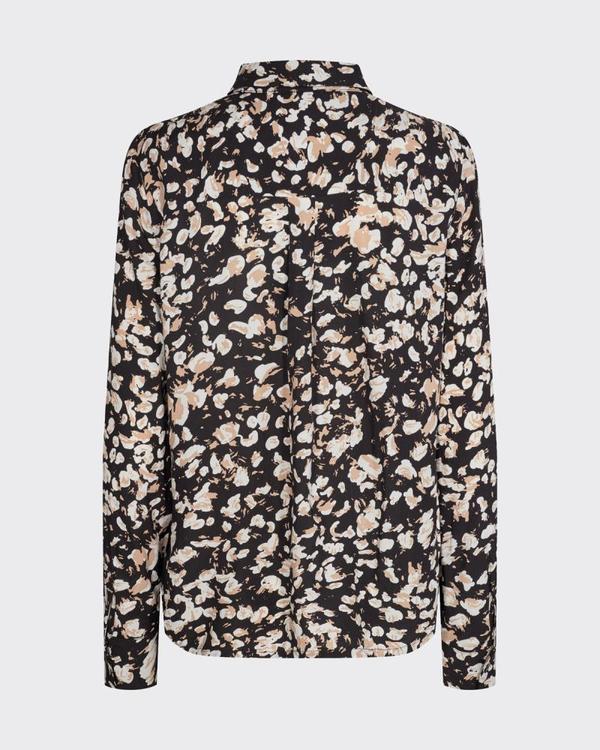 Minimum bilda long sleeve shirt - black Minimum bilda long sleeve shirt - black