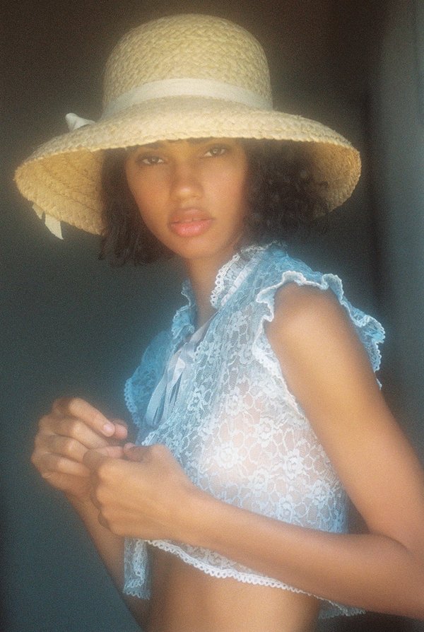 Lack of Color bloom raffia sun hat - natural | Garmentory display picture 2