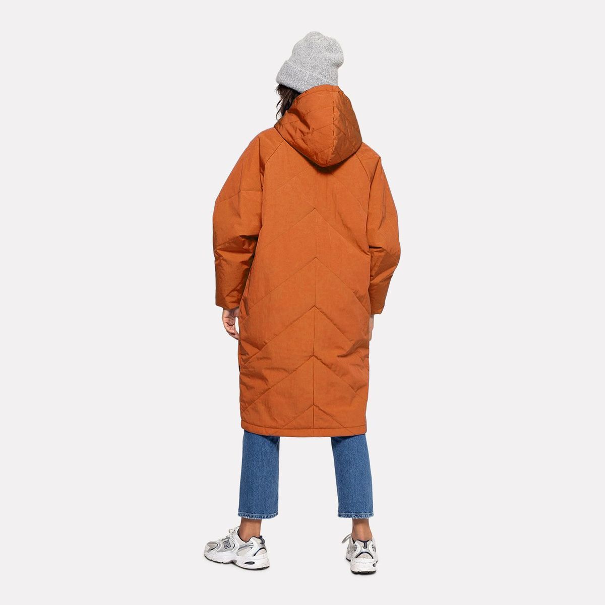 Selfhood jacket 77151 - Rust - Image 3 of 4