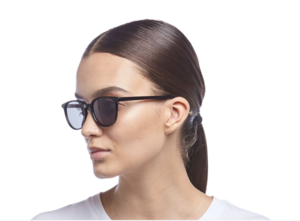 unisex Le Specs nomad - black unisex Le Specs nomad - black