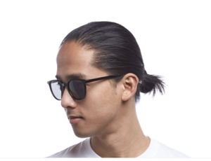 unisex Le Specs nomad - black unisex Le Specs nomad - black