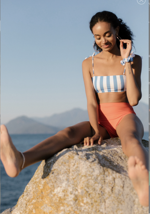 Fenntessa phoenix Bandeau swim top Fenntessa phoenix Bandeau swim top