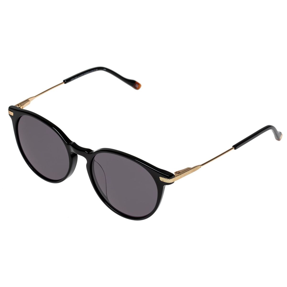 Le Specs Ufology Alt Fit Sunglasses in Gold Quartz / Smokey Brown The Forbidden Bright Gold Uni-Sex Oval Sunglasses | Le Specs main image 4