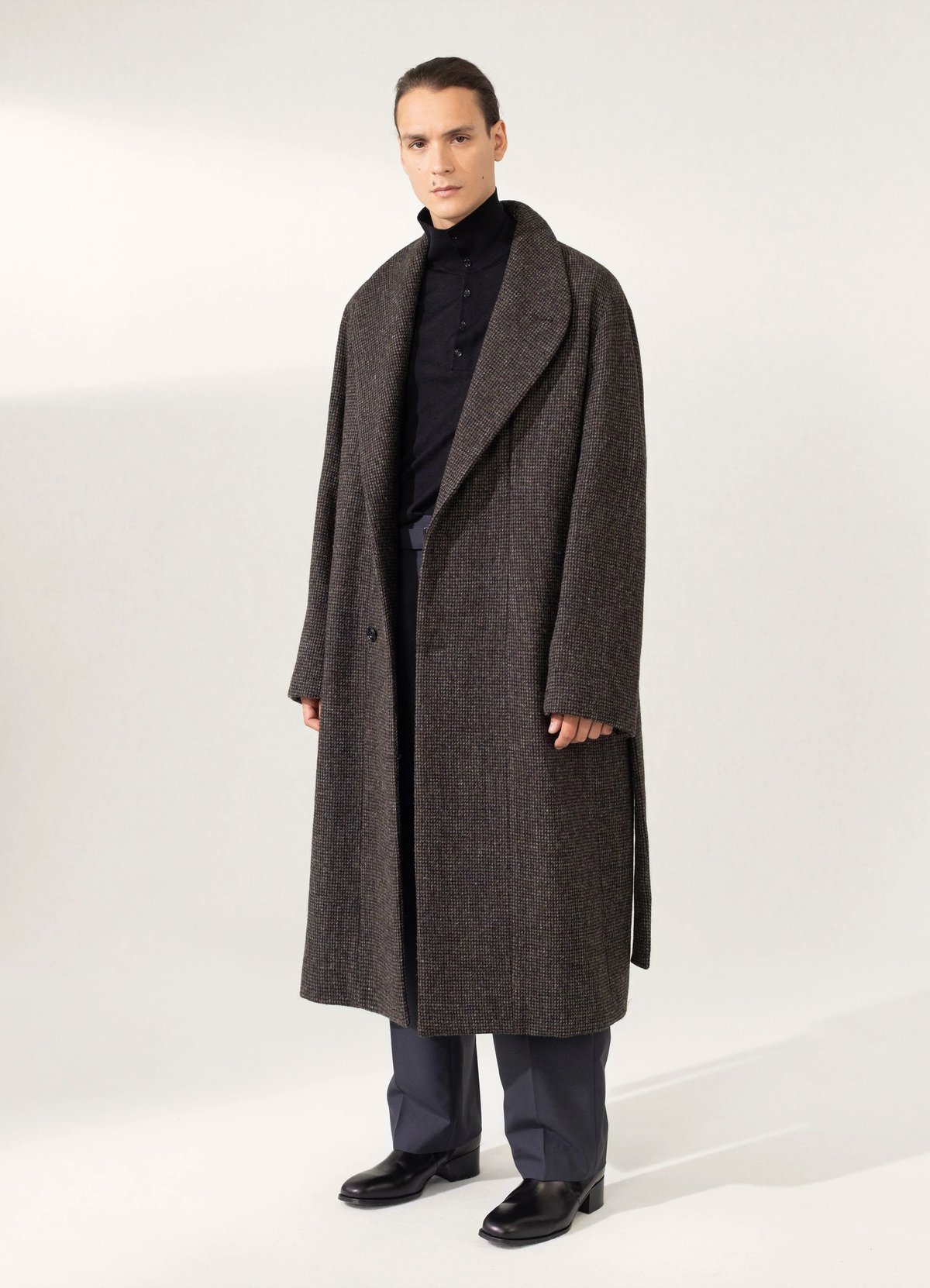 Lemaire Tibetan coat - dark olive | Garmentory