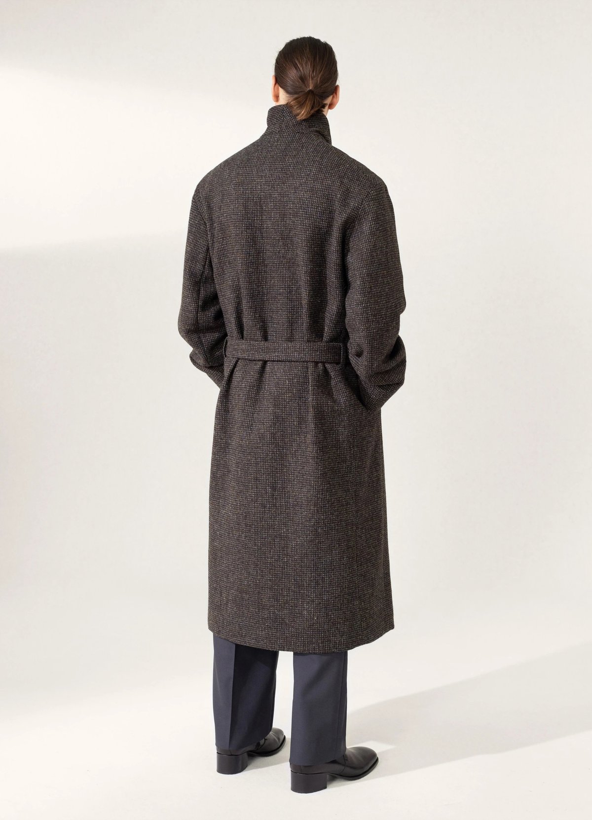 Lemaire Tibetan coat - dark olive | Garmentory