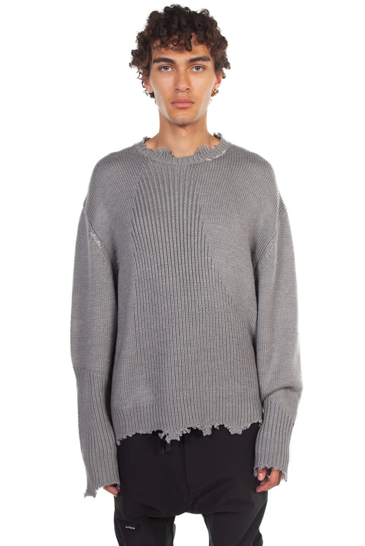 C2H4 Arc Sculpture Sweater - Snowflake Grey - Image 2 of 5