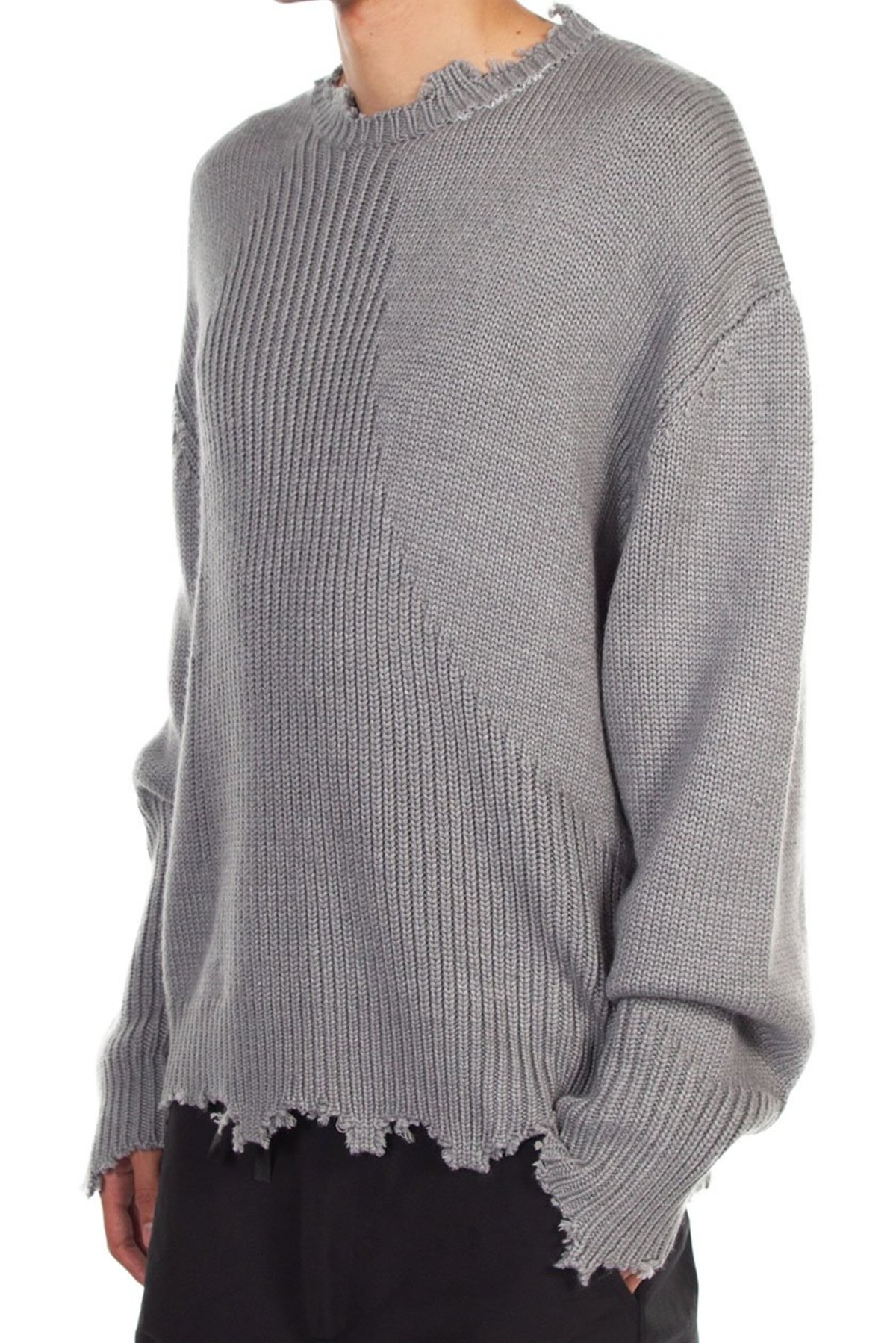 C2H4 Arc Sculpture Sweater - Snowflake Grey - Image 5 of 5