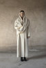 DANUSHKA OVERSIZE HEMP WOOL COAT - CREAM - Thumbnail 5