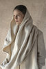 DANUSHKA OVERSIZE HEMP WOOL COAT - CREAM - Thumbnail 3
