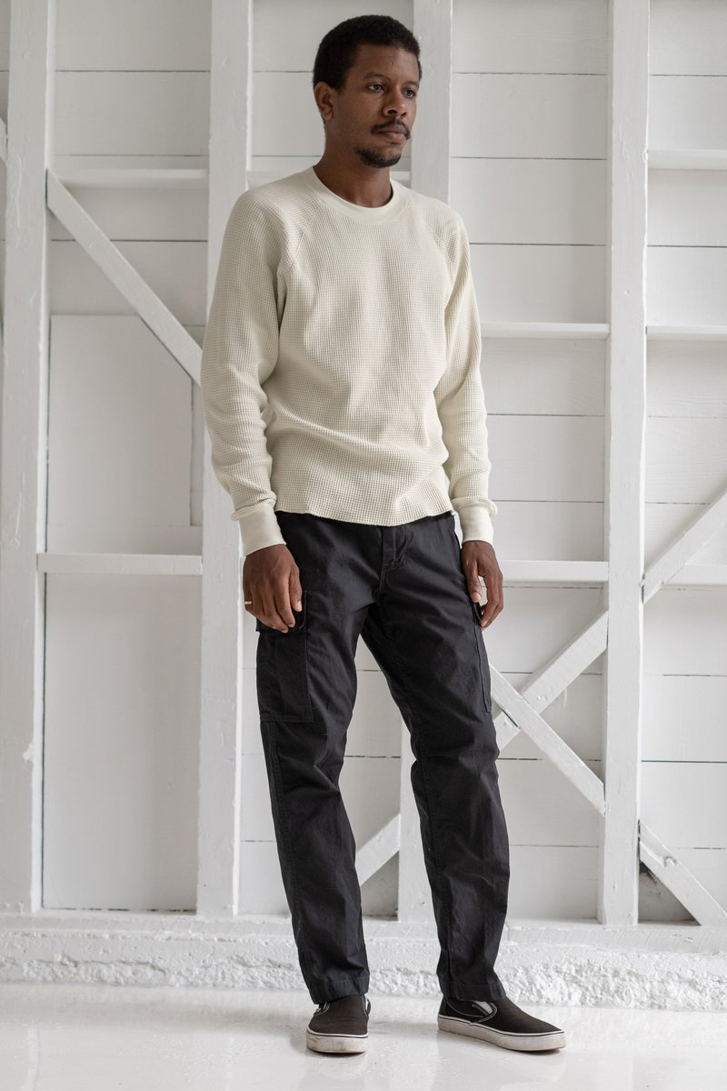 【FLY】JH＋EASY CARGO PANTS Overload Relaxed Fit Zip Fly Cargo Pants - Khaki