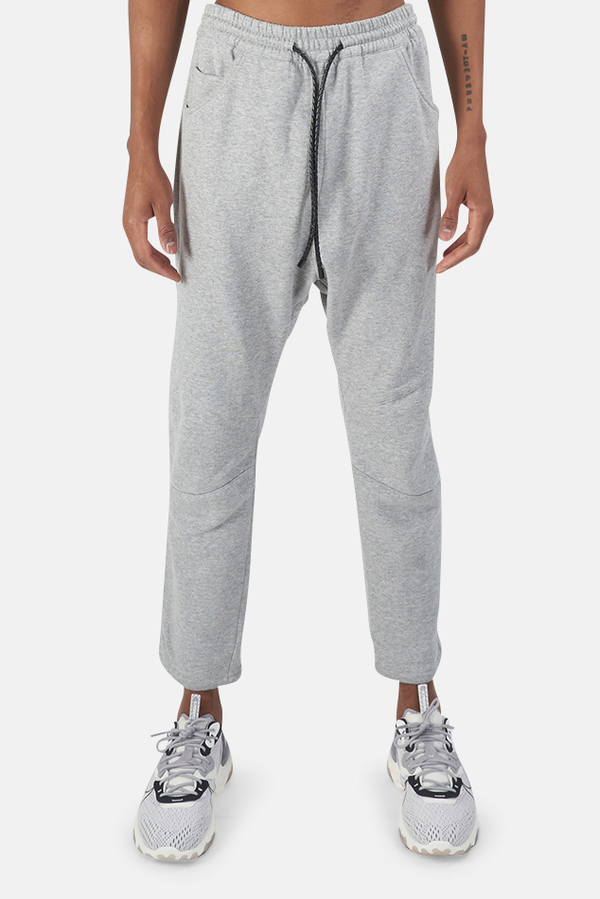 Pierre Balmain Drop Crotch Sweatpant - Light Grey Pierre Balmain Drop Crotch Sweatpant - Light Grey