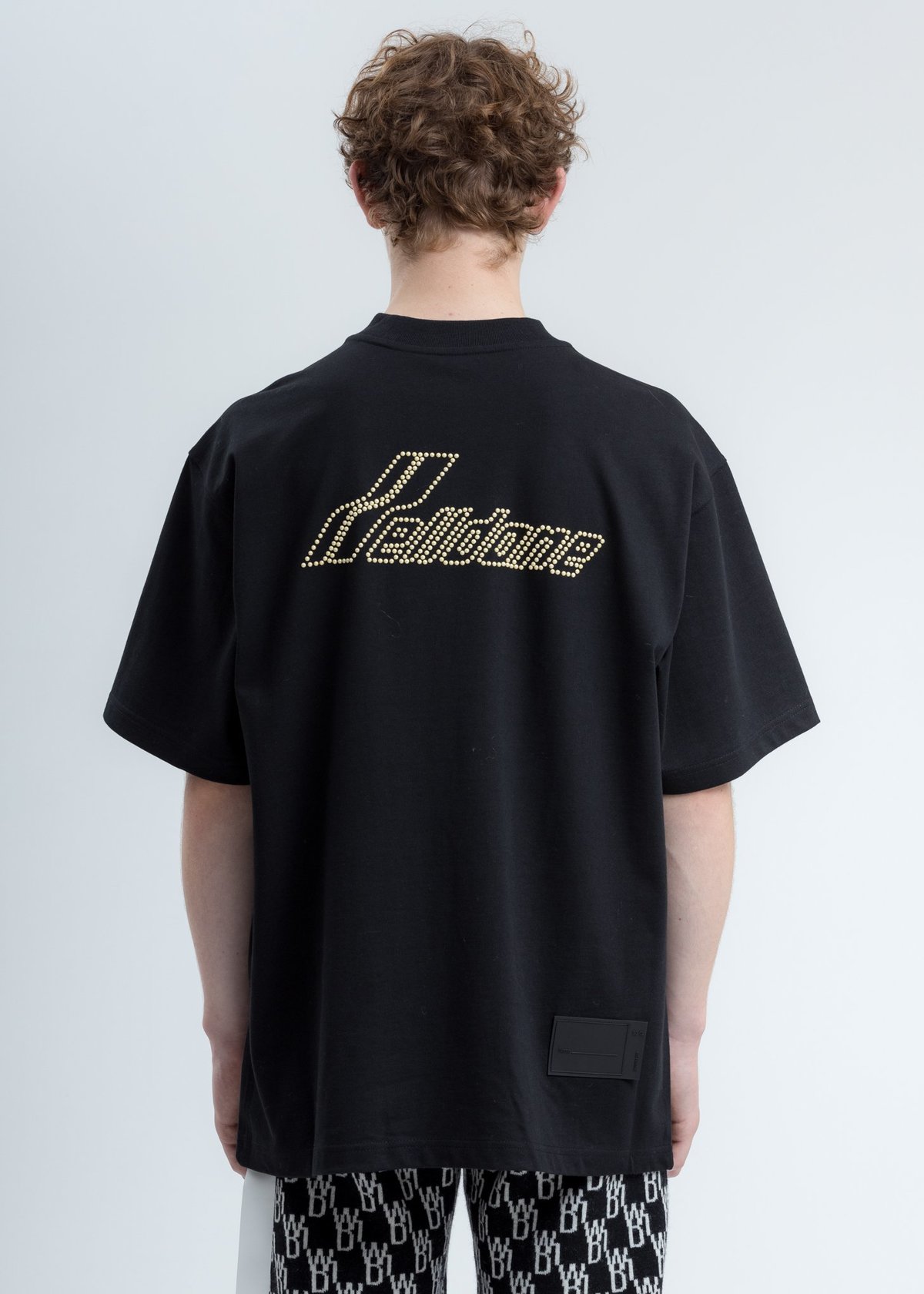 We11Done ♥ Well Done T-Shirt /追跡付 We11done Oversized T-shirt | Black | FARFETCH JO