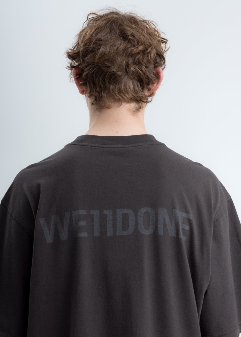 we11done New Movie Collage T-Shirt - Charcoal | Garmentory