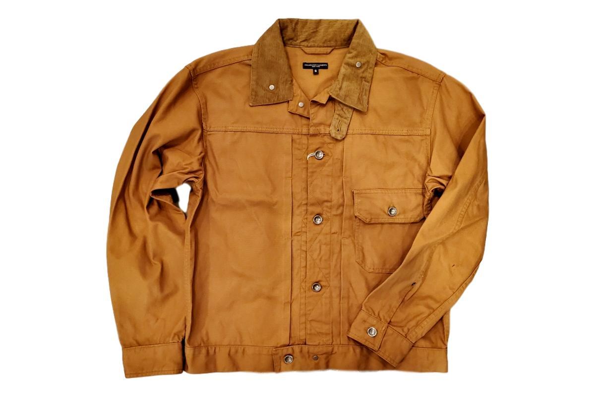 Engineered Garments 12oz Duck Canvas Trucker Jacket - Brown