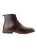 Shoe the Bear Ned Lace Up Boot - Brown Leather - Thumbnail 1