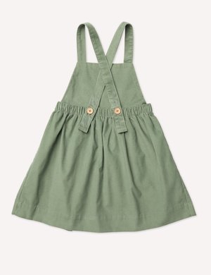 Kids Petits Vilains Inès Pinafore Dress - Lichen Kids Petits Vilains Inès Pinafore Dress - Lichen