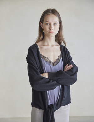 Maison De Ines Ensemble Cardigan - Black Maison De Ines Ensemble Cardigan - Black