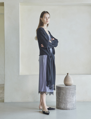 Maison De Ines Ensemble Cardigan - Black Maison De Ines Ensemble Cardigan - Black