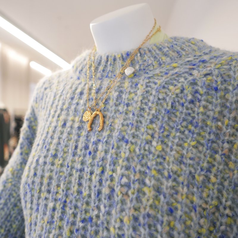 rus ニット osara sweater Rus Osara Sweater - Pale Blue | Garmentory