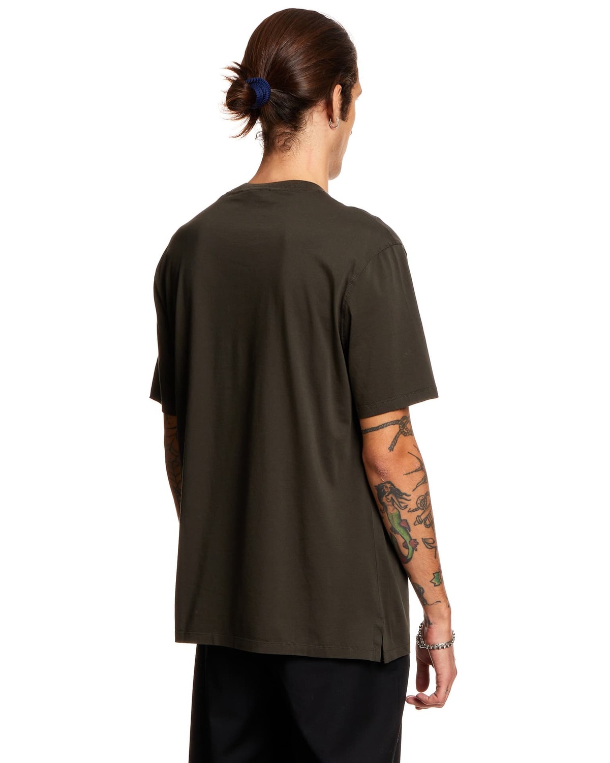 Ermenegildo Zegna T-shirt with Embroidery - Dark Green | Garmentory