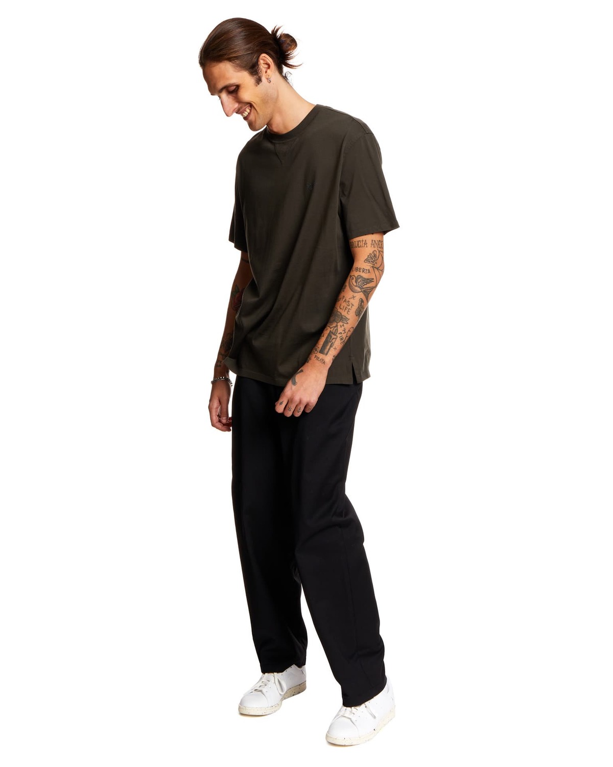 Ermenegildo Zegna T-shirt with Embroidery - Dark Green | Garmentory