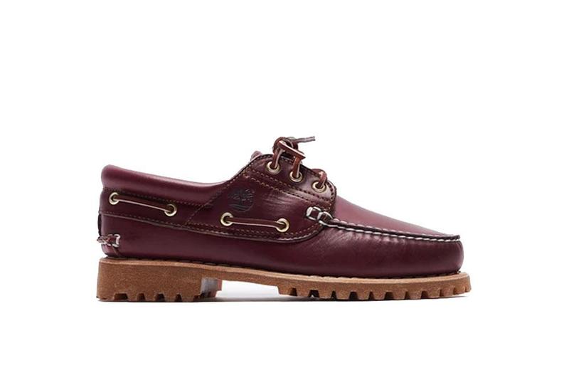 Timberland Icon 3-Eye Classic Handsewn Lug Shoes - Burgundy
