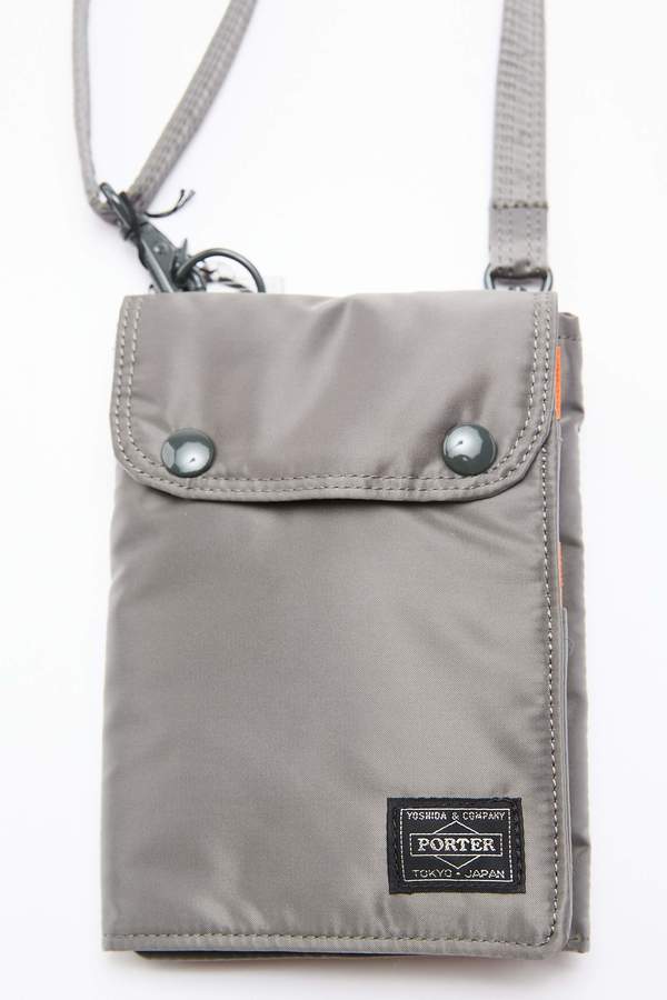 Porter Yoshida TANKER Travel Case - Silver Grey | Garmentory