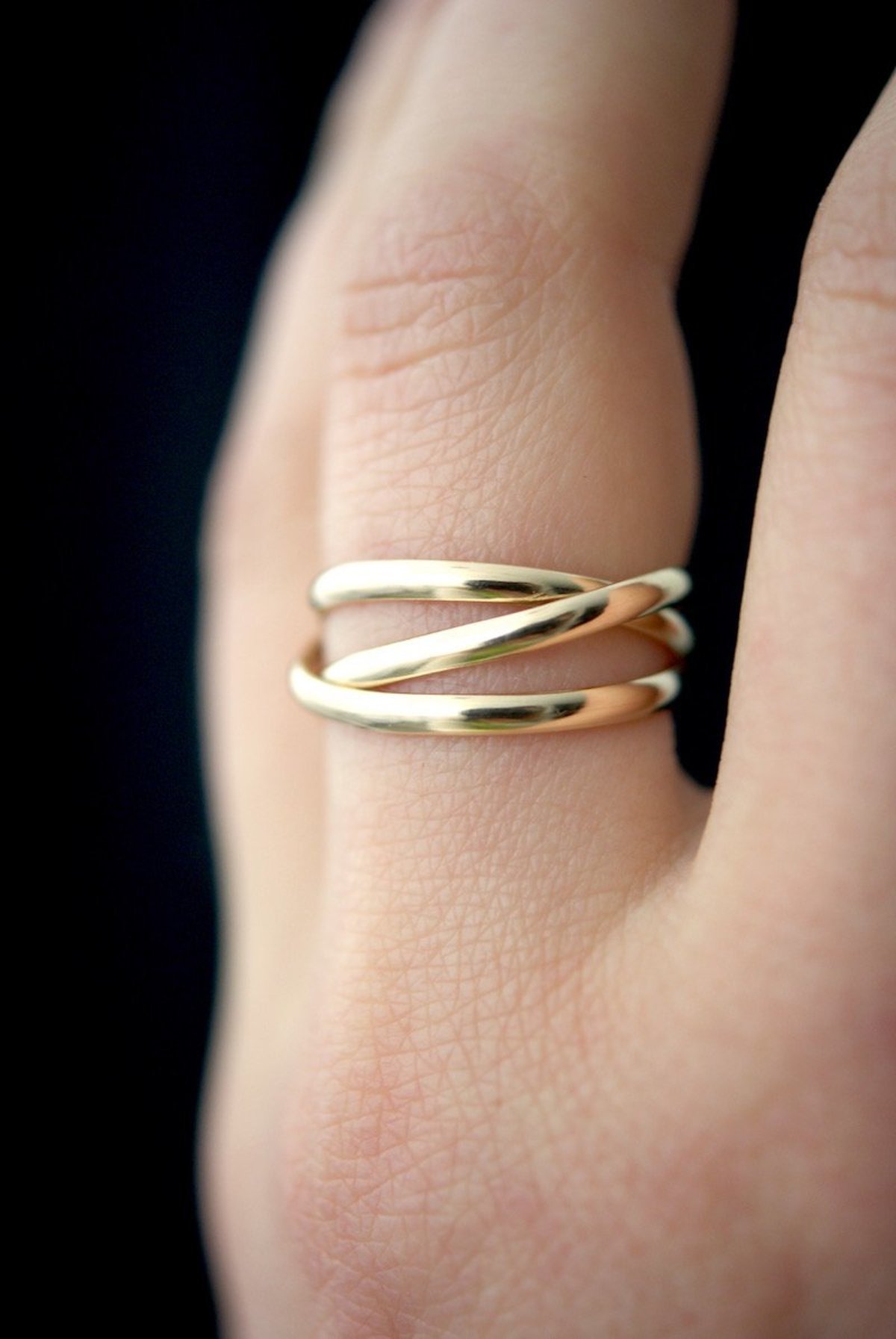 Hannah Naomi Infinity Spiral Ring - Image 3 of 5