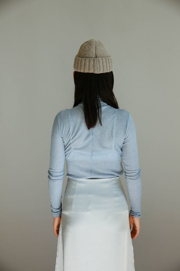 JOWA. Wave Silky Skirt - blue JOWA. Wave Silky Skirt - blue