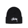 Stüssy Big Stock Cuff Beanie - Black - Thumbnail 1
