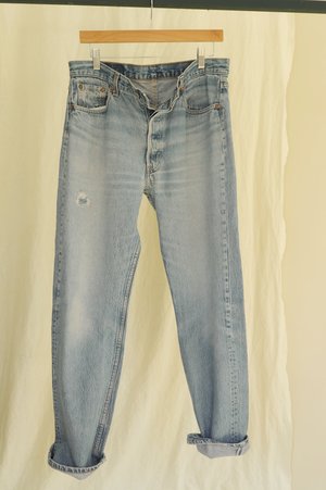 Vintage Levi's 501 Button Fly Jeans 