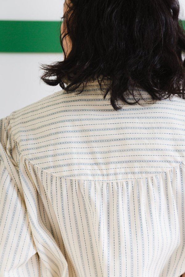 Caron Callahan Claire Top - Ticker Stripe Caron Callahan Claire Top - Ticker Stripe
