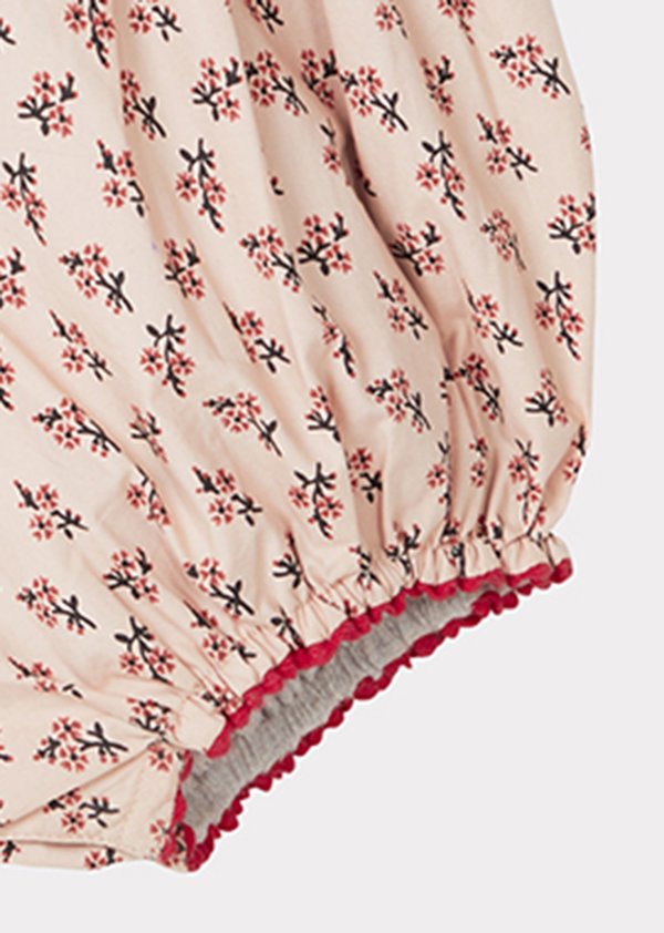 Kids Caramel Dunlin Romper - Peach Small Floral Kids Caramel Dunlin Romper - Peach Small Floral