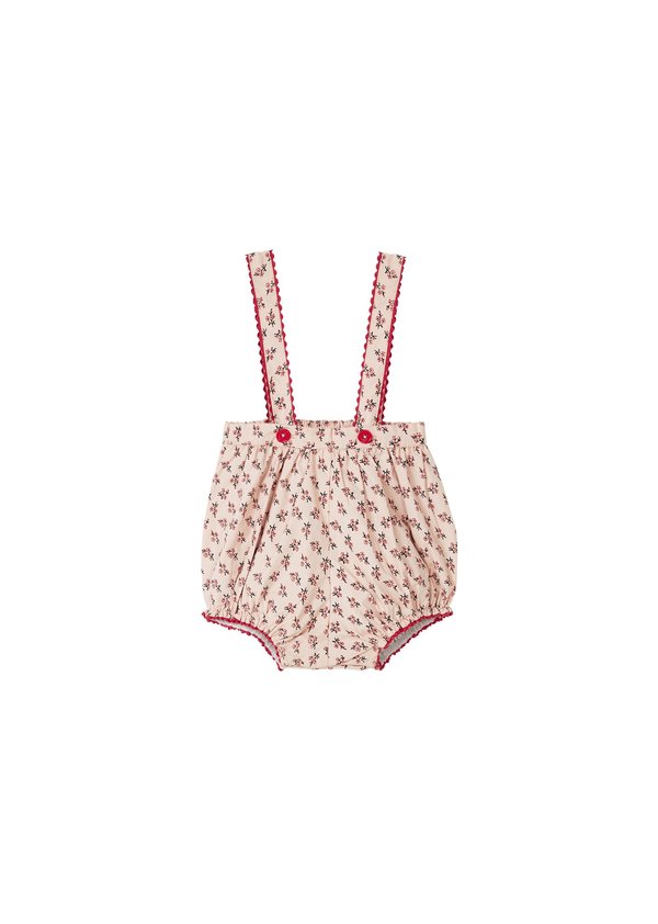 Kids Caramel Dunlin Romper - Peach Small Floral Kids Caramel Dunlin Romper - Peach Small Floral