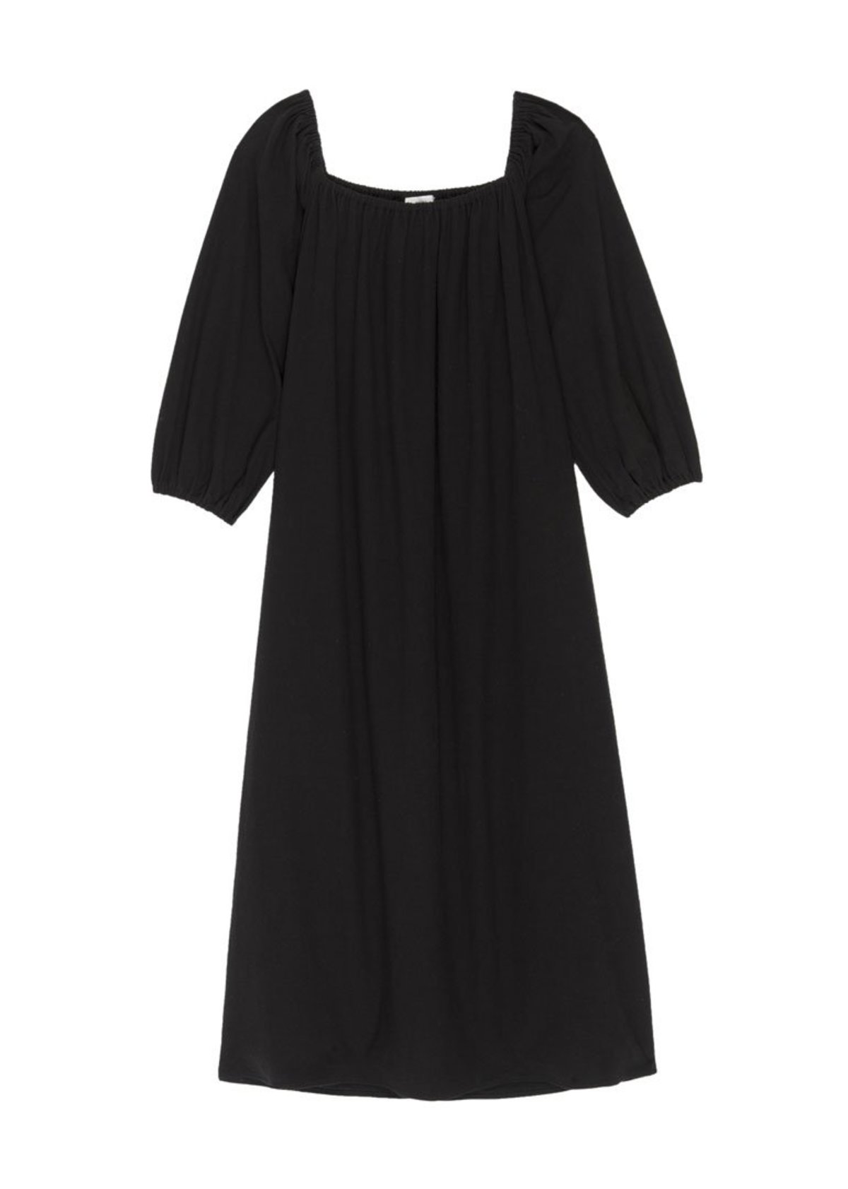 Ozma  Ana Dress  Manta Cotton - Black - Image 3 of 3