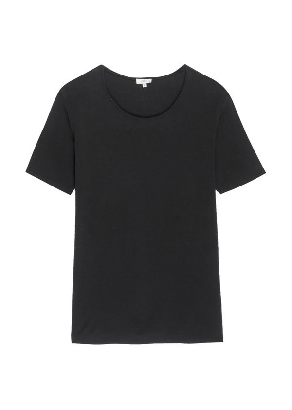 Ozma Silk Noil Jersey Oversize Tee - Black Ozma Silk Noil Jersey Oversize Tee - Black