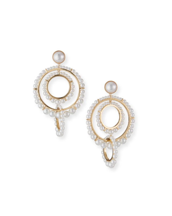 Mignonne Gavigan Carter Hoop Earrings - Brass Mignonne Gavigan Carter Hoop Earrings - Brass