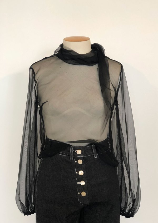 Not specified Roque Long Sleeve Top (Black Sample) Not specified Roque Long Sleeve Top (Black Sample)