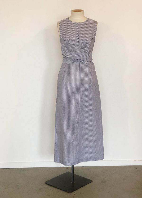 Not specified Yrsa Dress (Navy Stripe Sample) Not specified Yrsa Dress (Navy Stripe Sample)