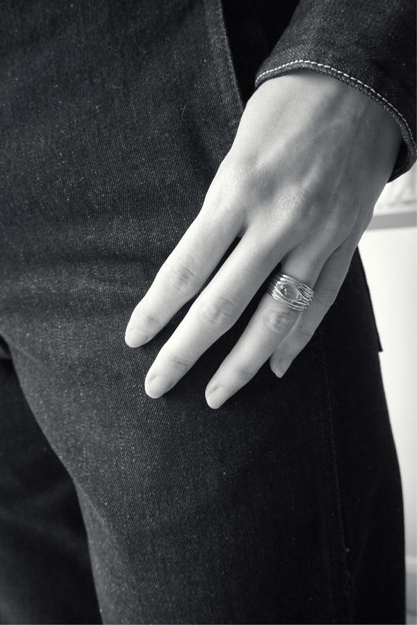 MM DRUCK PEEKABOO RING - GOLD MM DRUCK PEEKABOO RING - GOLD
