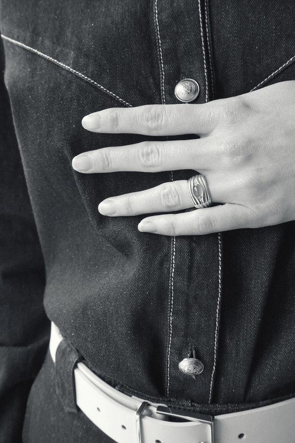 MM DRUCK PEEKABOO RING - GOLD MM DRUCK PEEKABOO RING - GOLD