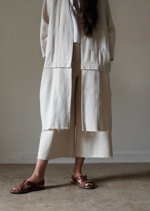 Zii Ropa Raba Coat - Natural Zii Ropa Raba Coat - Natural